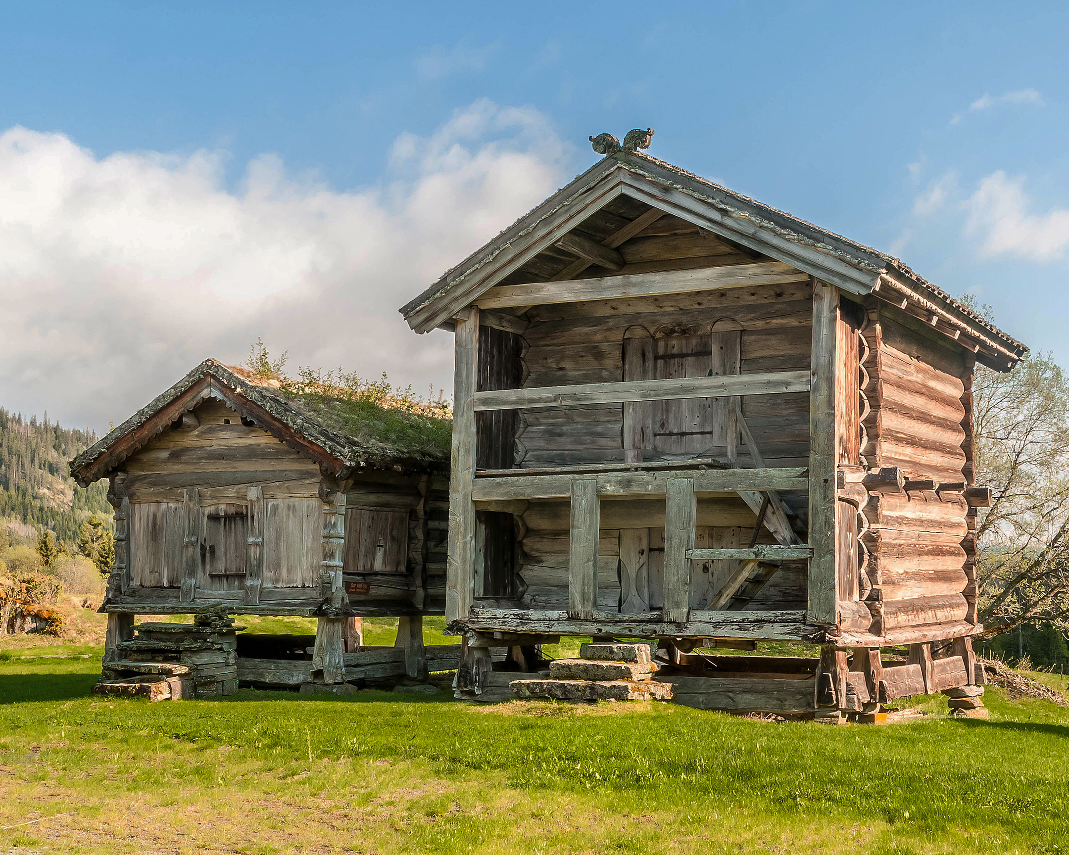 Vest-Telemark museum Eidsborg (stålekleivloftet-harald-naper.jpg)